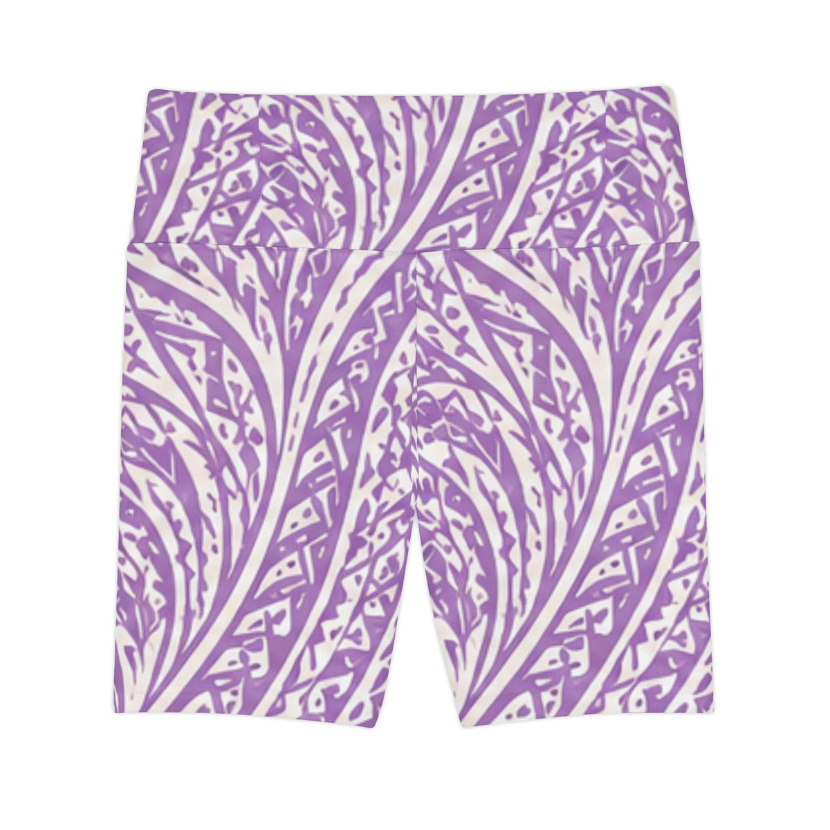 Lilikoi & Ulu (Breadfruit) Women's Workout Shorts — Tropical Athletic AOP