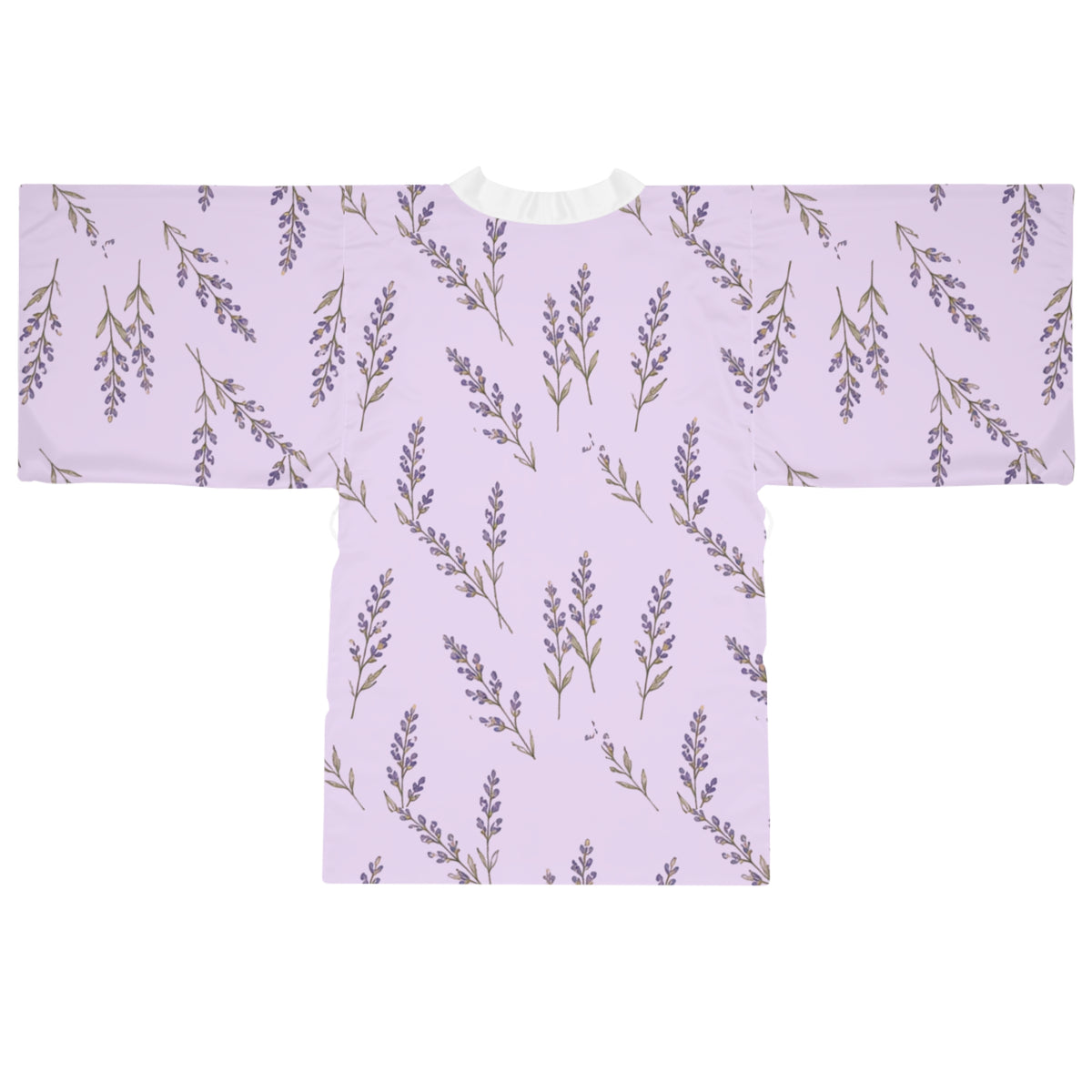 Lavender Sprig Kimono Robe