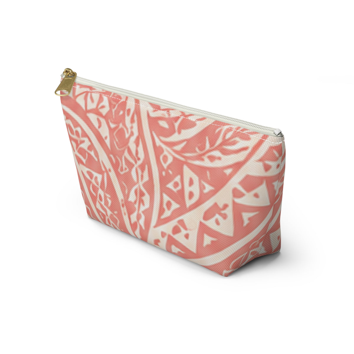 Bolsa de accesorios Maui Pink Lau Ti Leaf — Estuche de viaje con base en T