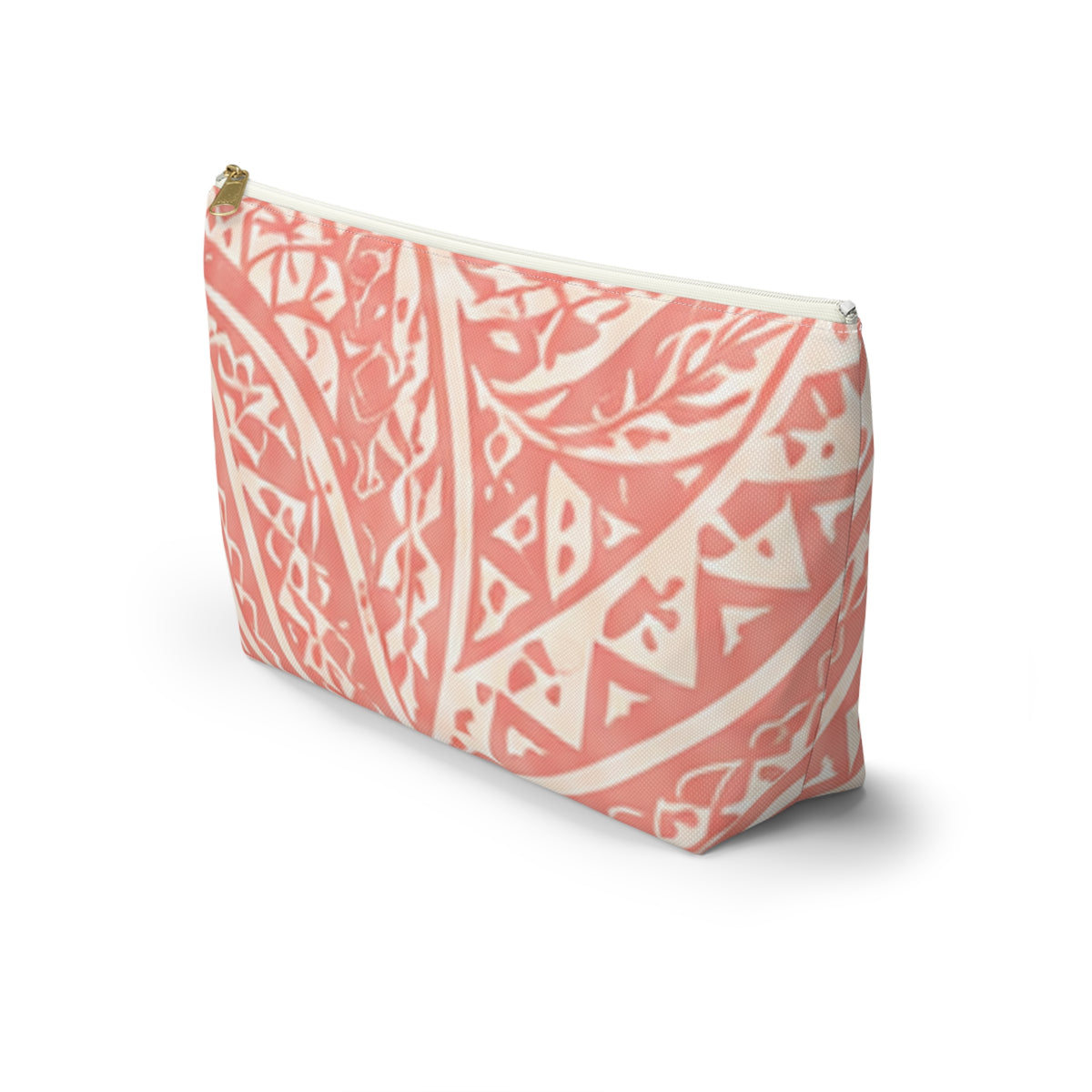 Bolsa de accesorios Maui Pink Lau Ti Leaf — Estuche de viaje con base en T