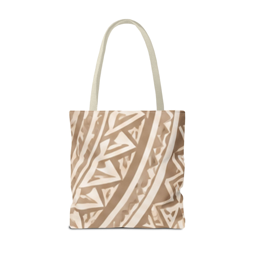 Bolso tote tribal con diente de tiburón Niho Mano, enraizado en la fuerza