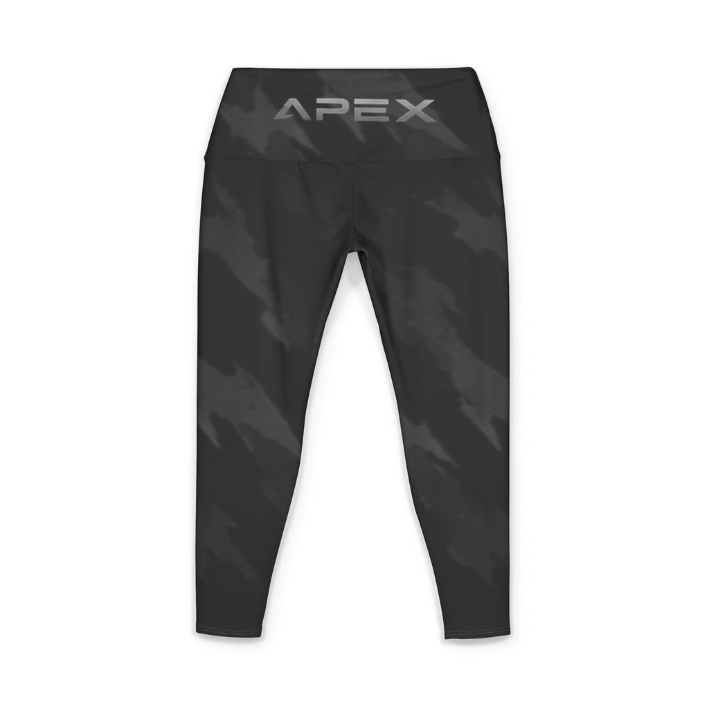 Mallas de yoga de cintura alta Apex Camo para mujer - Leggings activos con estampado integral