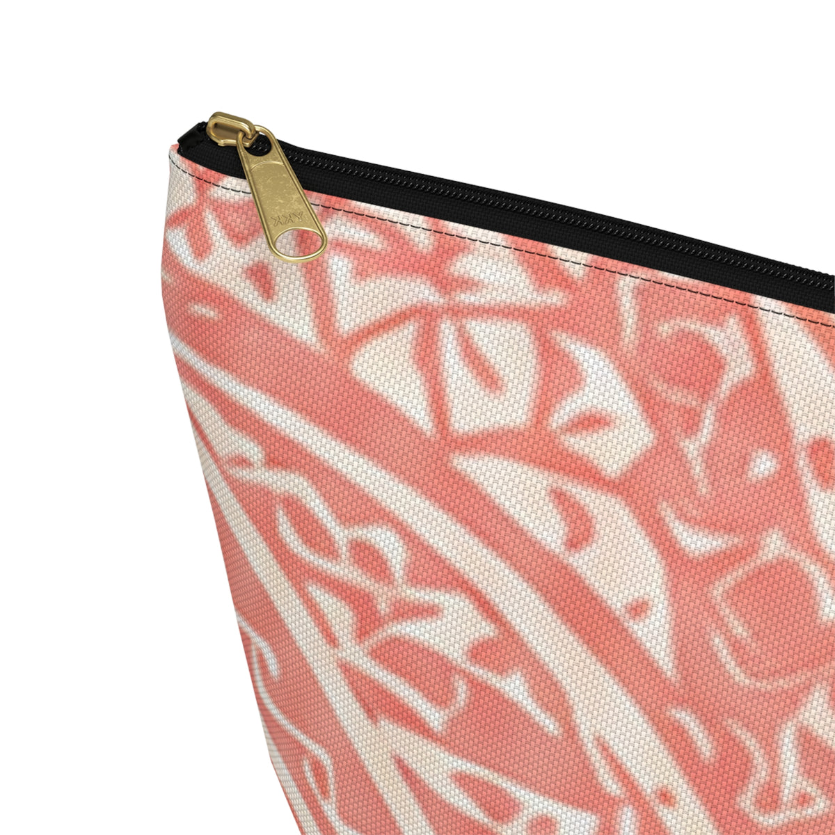Bolsa de accesorios Maui Pink Lau Ti Leaf — Estuche de viaje con base en T