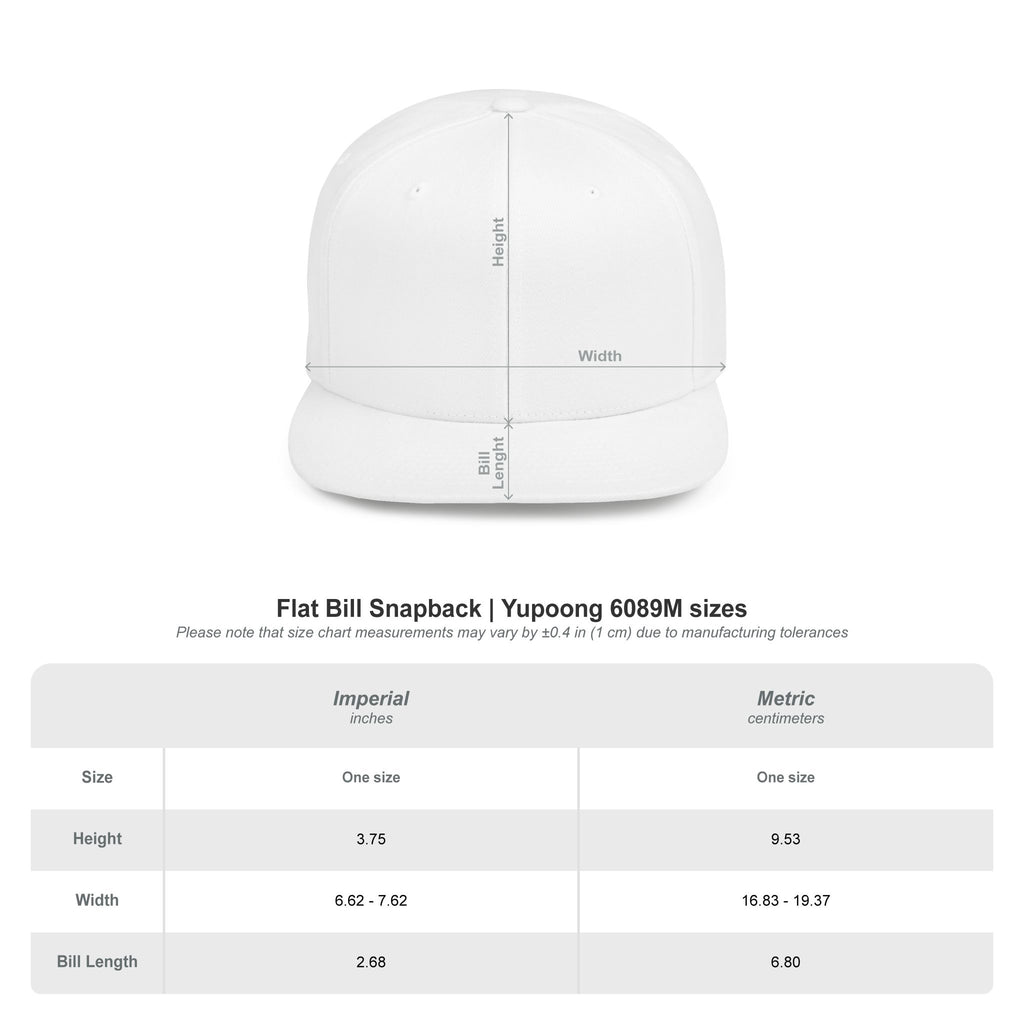Gorra Snapback Apex Bordada de Visera Plana — Gorra Urbana Negra con Estilo