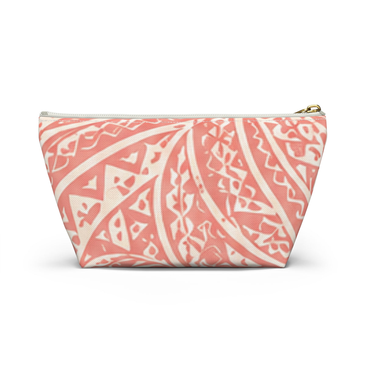 Bolsa de accesorios Maui Pink Lau Ti Leaf — Estuche de viaje con base en T