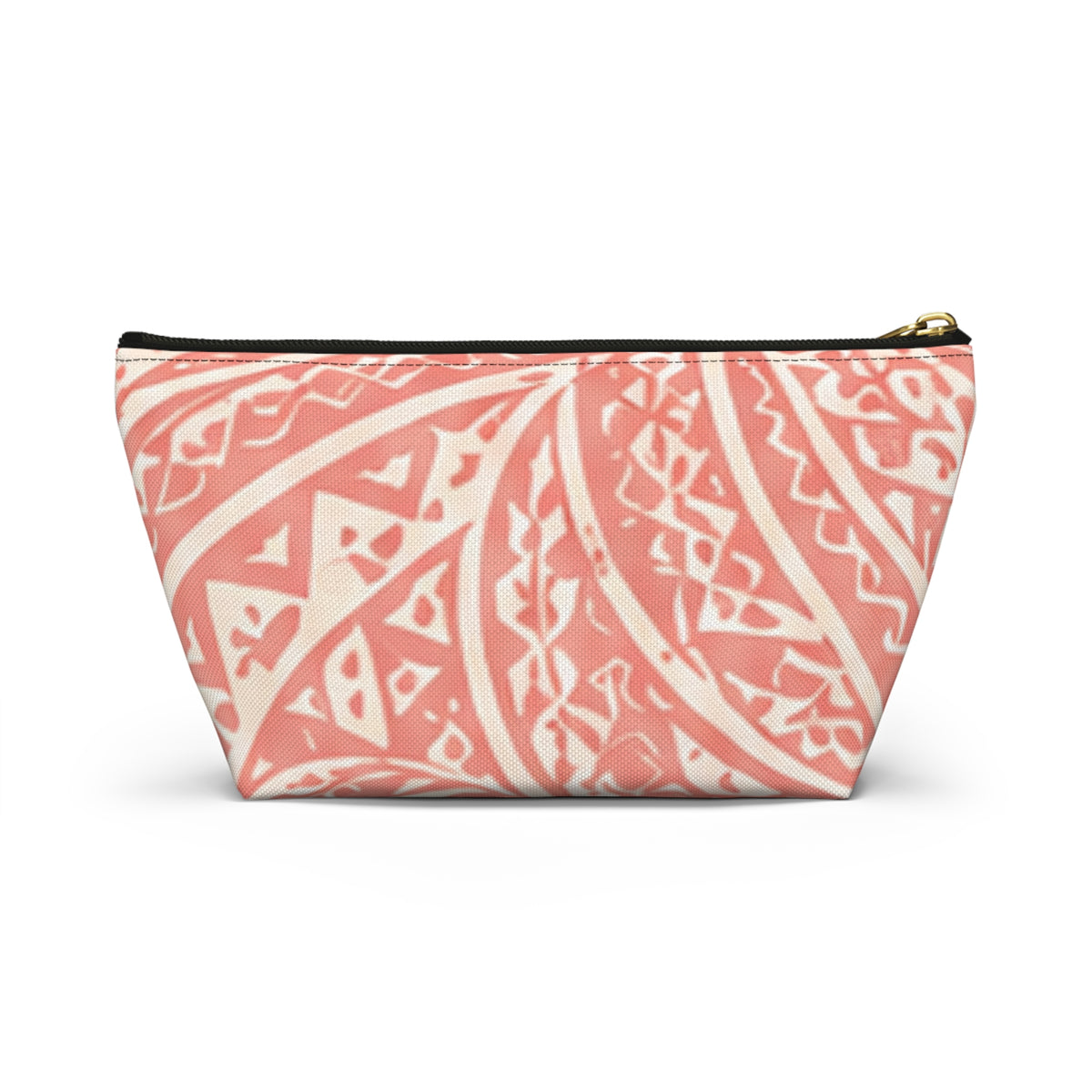 Bolsa de accesorios Maui Pink Lau Ti Leaf — Estuche de viaje con base en T