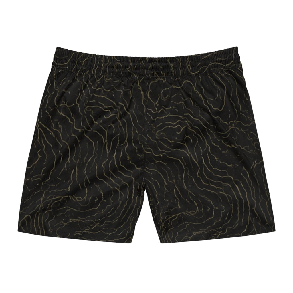 Bañador de hombre con estampado topográfico "Explore Conquer"