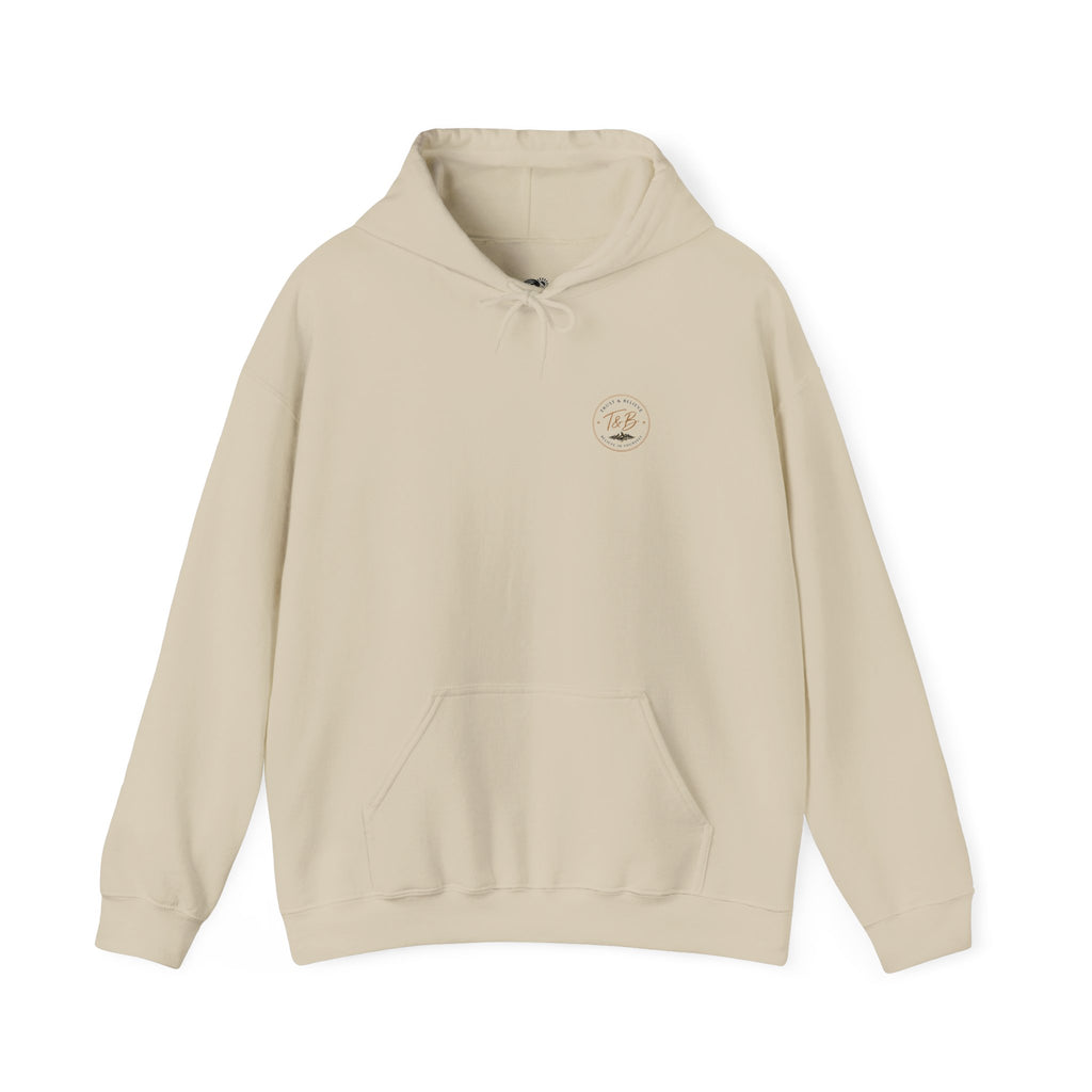 Trust & Believe Hoodie — Palm Island Inspirierender Pullover
