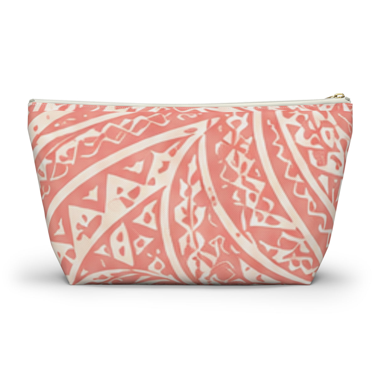 Bolsa de accesorios Maui Pink Lau Ti Leaf — Estuche de viaje con base en T
