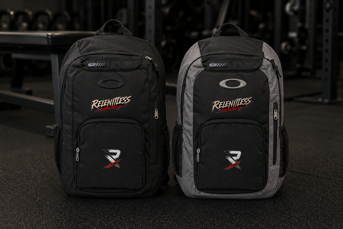 Enduro 22L Backpack — 'Relentless' Rugged Daypack with Logo Pockets