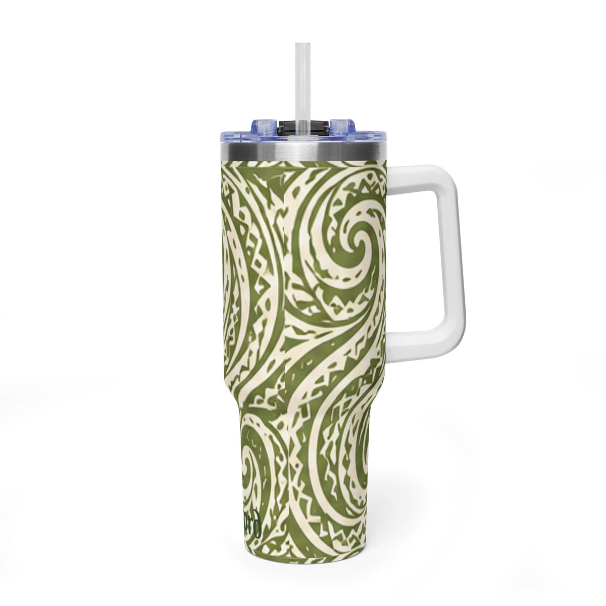 40oz Vacuum Tumbler — Kaneohe Spiral Design