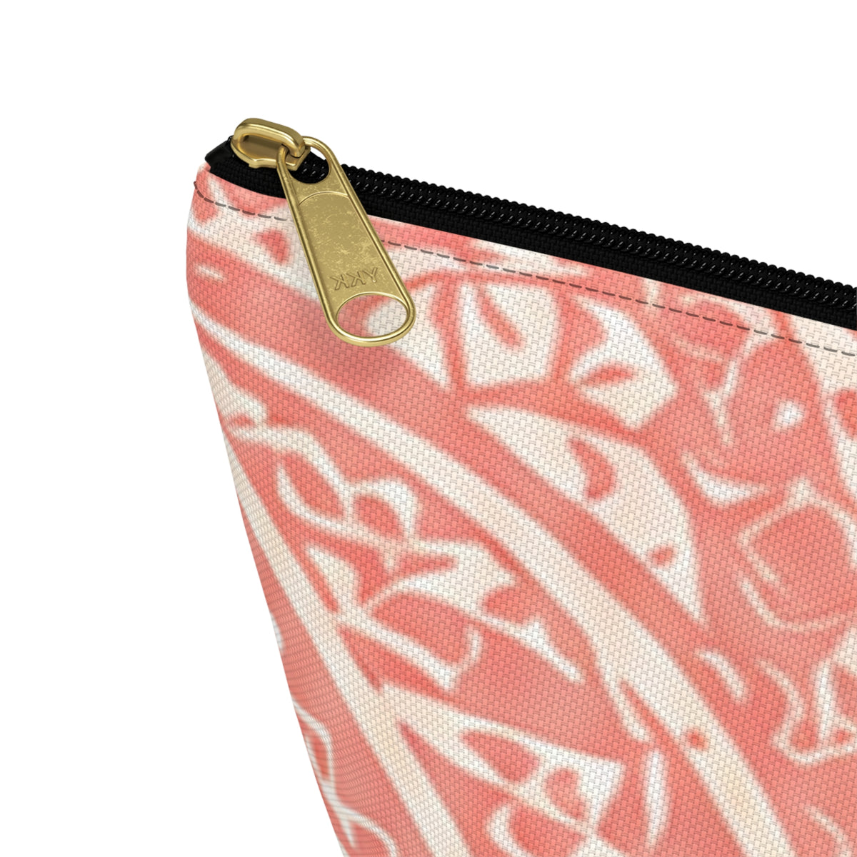 Bolsa de accesorios Maui Pink Lau Ti Leaf — Estuche de viaje con base en T