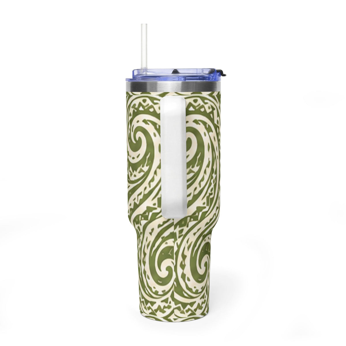 40oz Vacuum Tumbler — Kaneohe Spiral Design