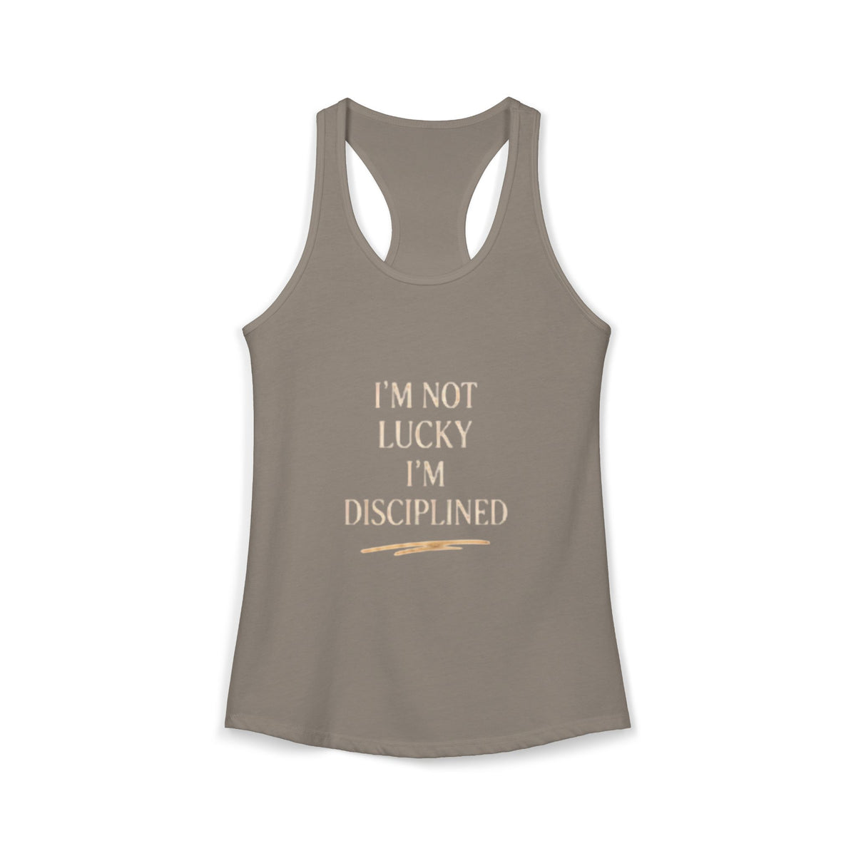 Women's 'Strong Feminine' Racerback Tank — Empowerment Fitness Top