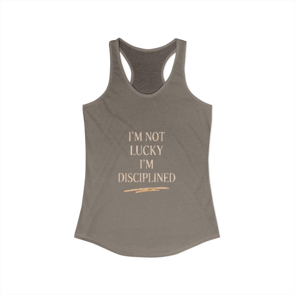 Women's 'Strong Feminine' Racerback Tank — Empowerment Fitness Top