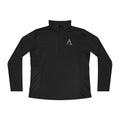 Damen Quarter-Zip Pullover — Performance Top mit Apex Reflexlogo