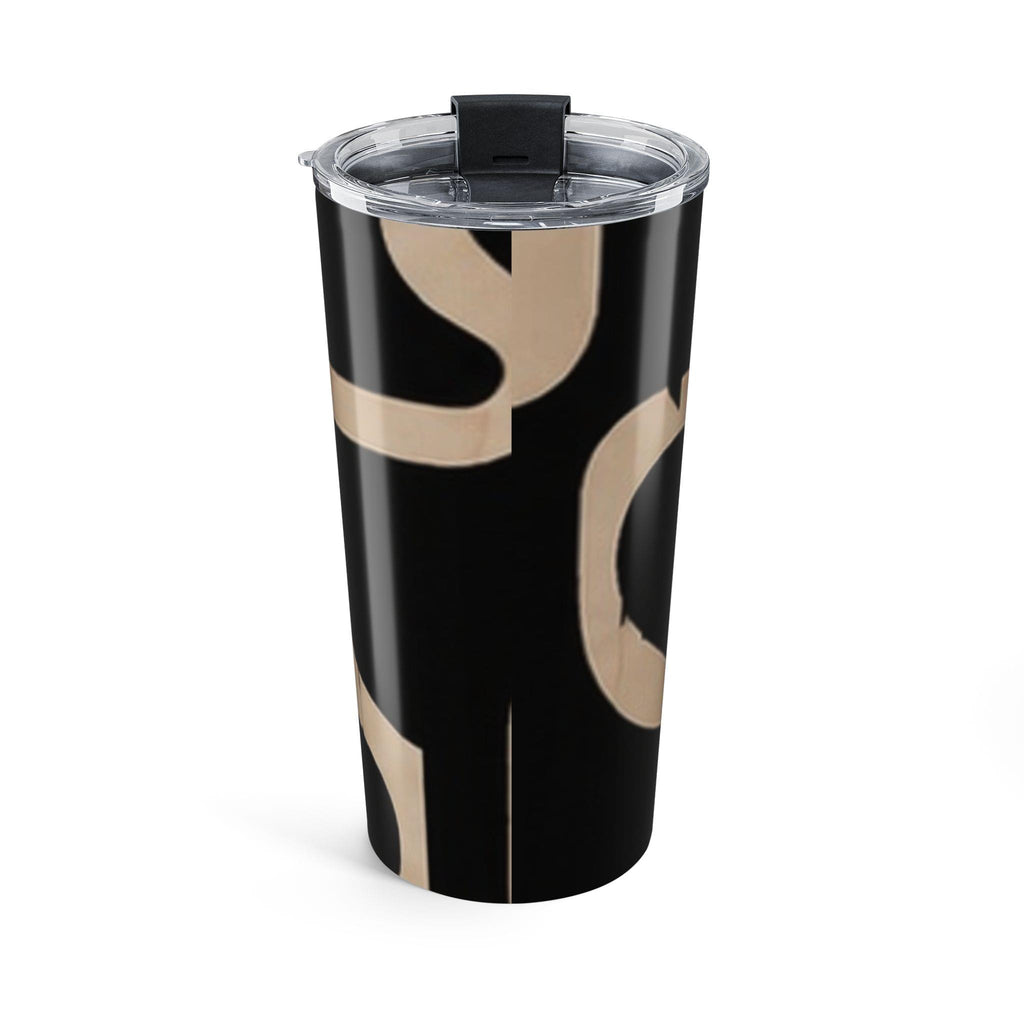 20oz Abstract Shapes Tumbler — Modern Geometric Drinkware