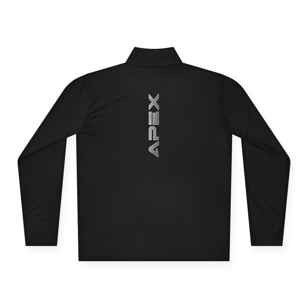 Quarter-Zip Pullover — Performance-Oberteil mit reflektierendem Apex-Logo