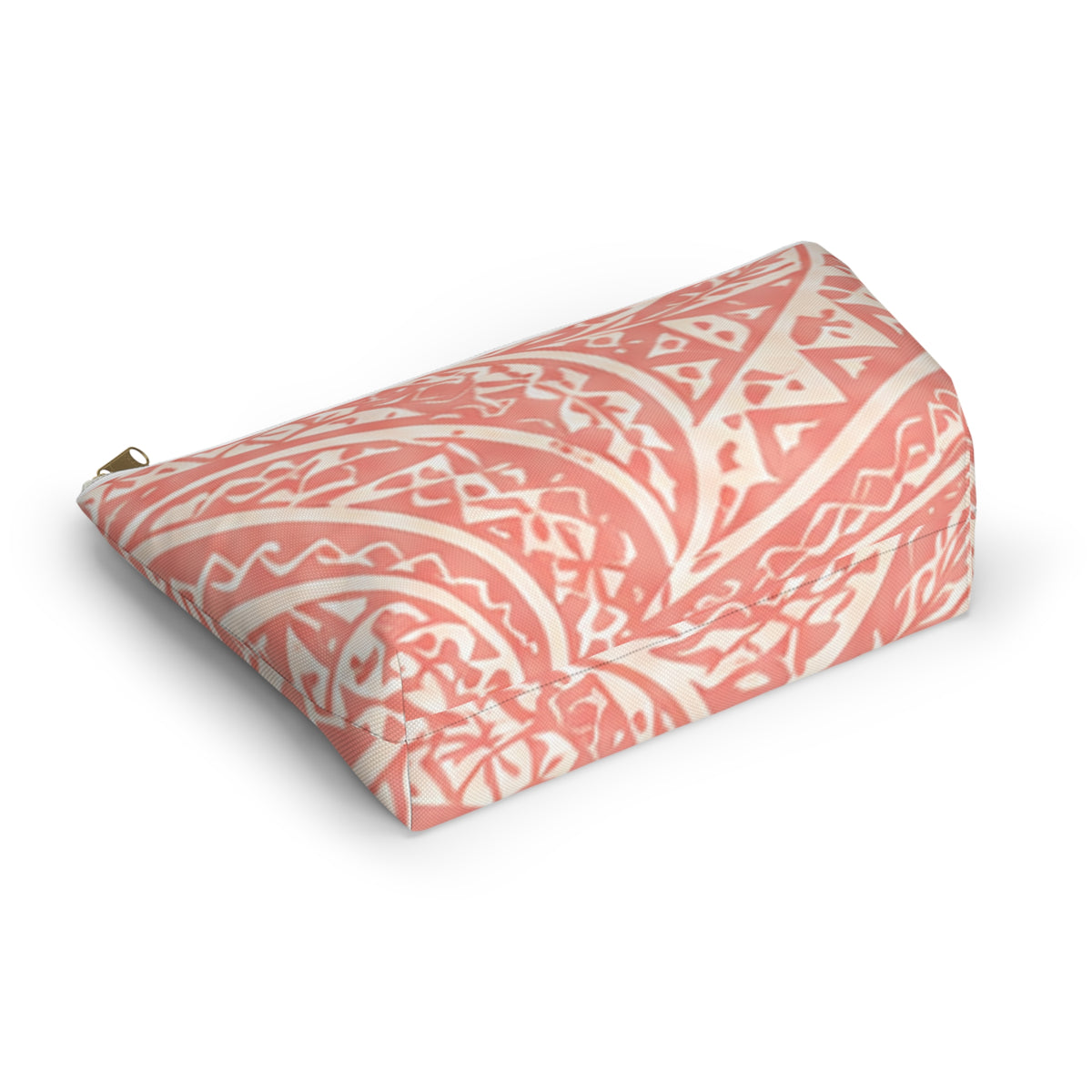 Bolsa de accesorios Maui Pink Lau Ti Leaf — Estuche de viaje con base en T