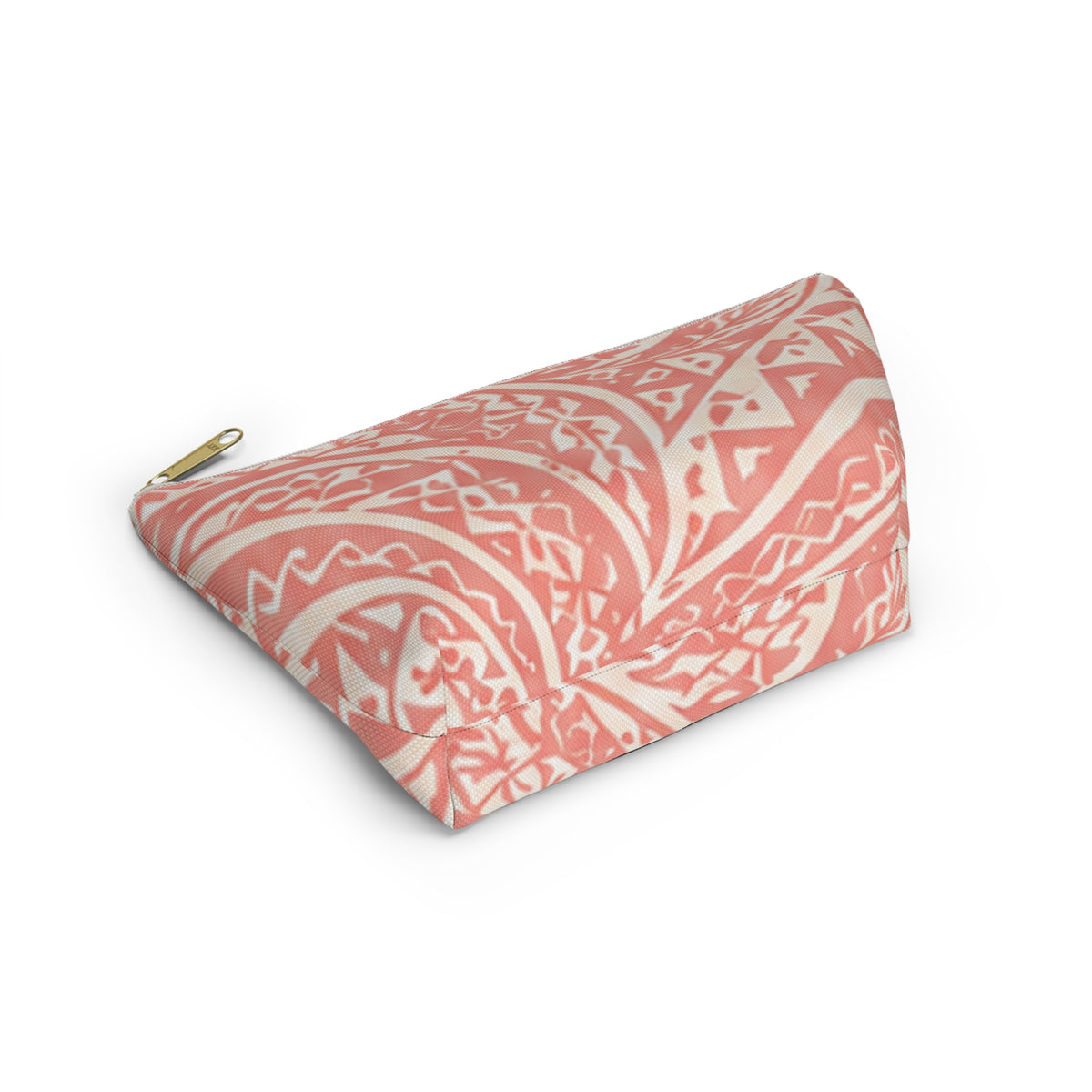 Bolsa de accesorios Maui Pink Lau Ti Leaf — Estuche de viaje con base en T