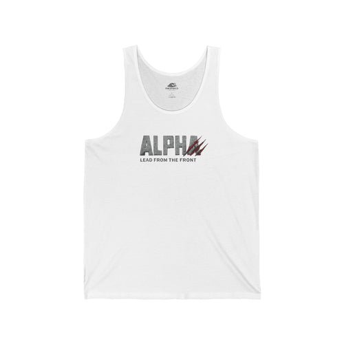 Alpha "Lead From The Front" Tank Top – Militärisch inspiriertes Herren-Fitness-Tanktop