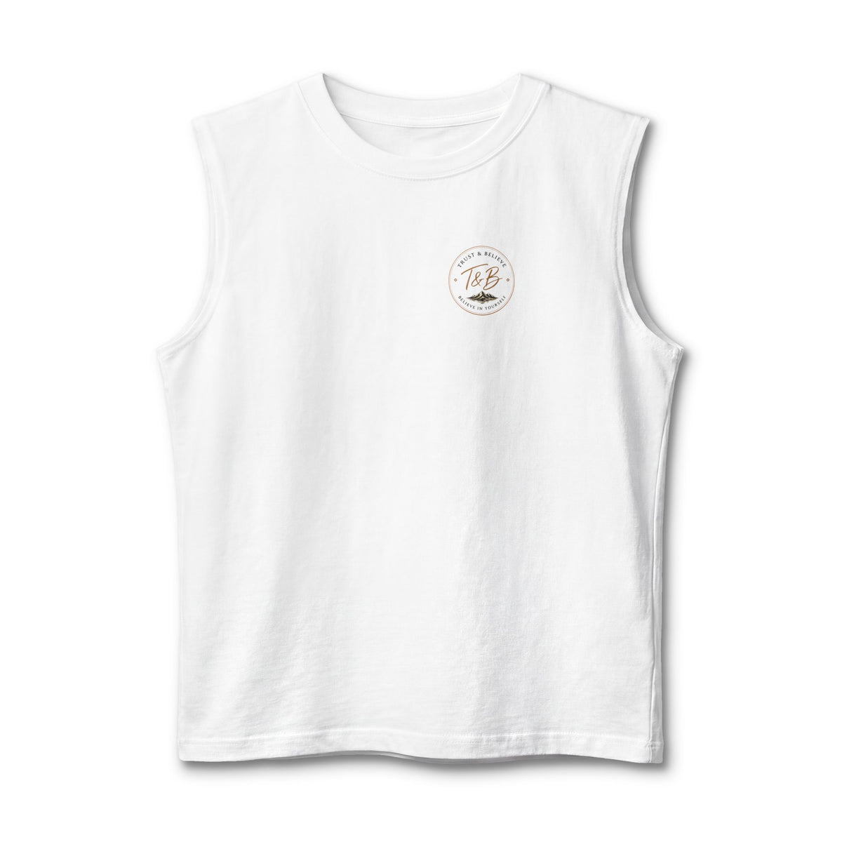 Trust & Believe Muscle Tank — Inspirational Workout Tank Top