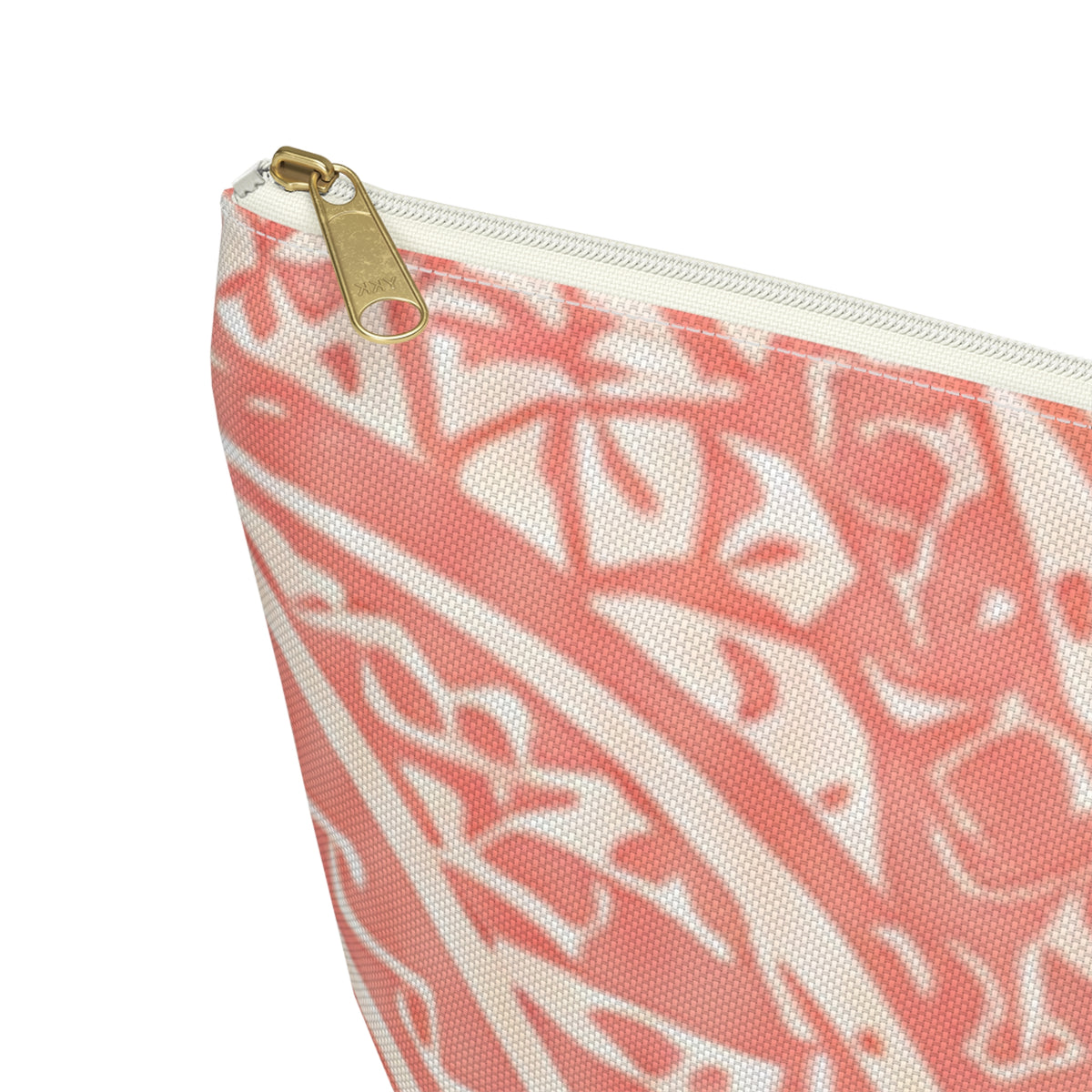 Bolsa de accesorios Maui Pink Lau Ti Leaf — Estuche de viaje con base en T