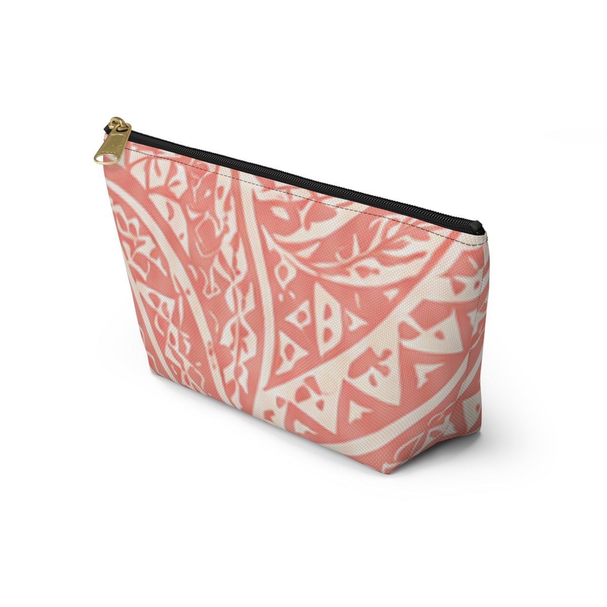 Bolsa de accesorios Maui Pink Lau Ti Leaf — Estuche de viaje con base en T