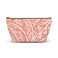Bolsa de accesorios Maui Pink Lau Ti Leaf — Estuche de viaje con base en T