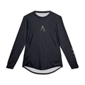 UV-Performance-Langarmshirt für Herren — Reflektierendes „A“-Logo, Akzente an den Ärmeln
